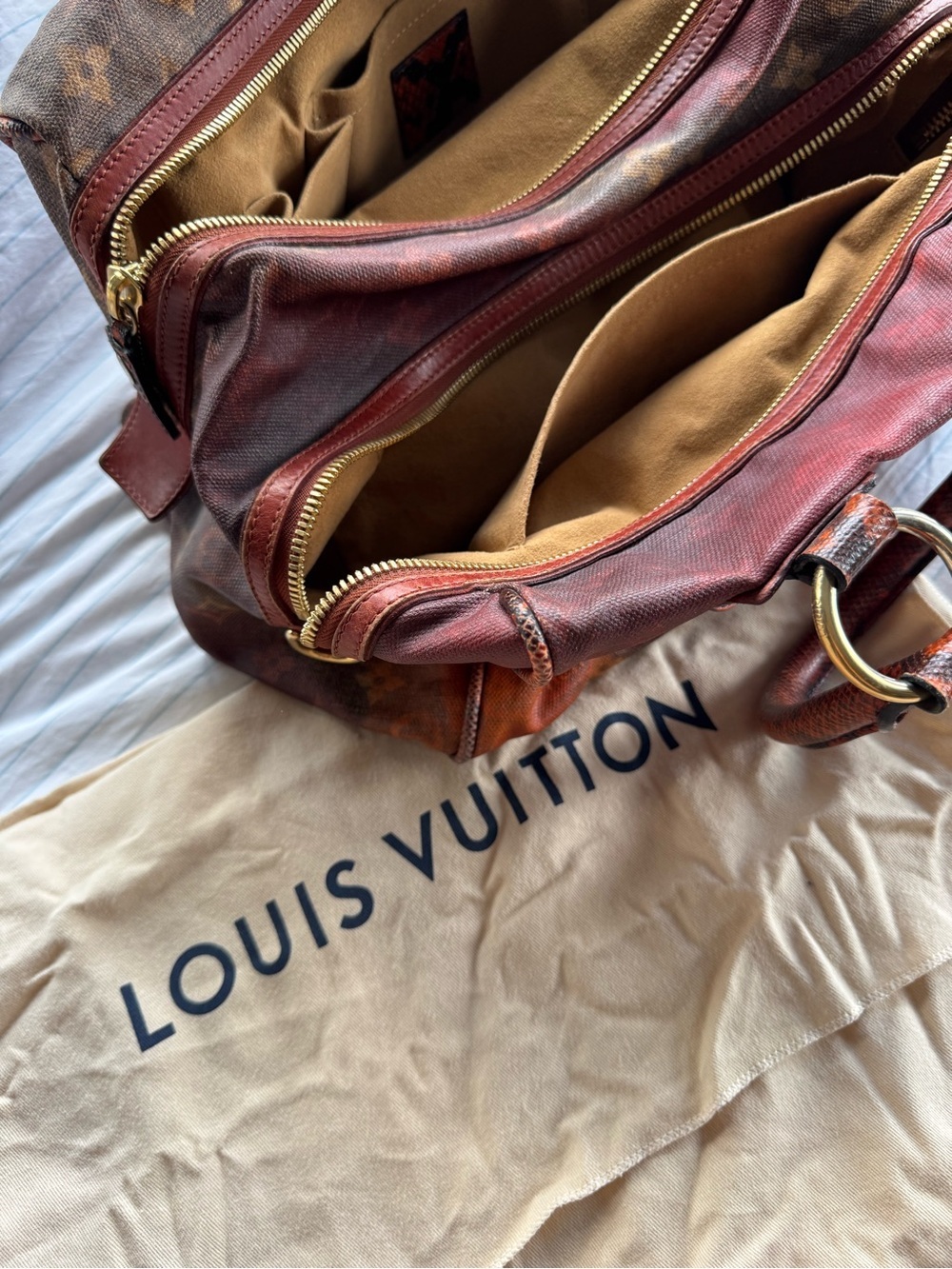 Louis Vuitton Limited Edition Richard Prince Mancrazy Jokes Bag - Picture 10 of 12